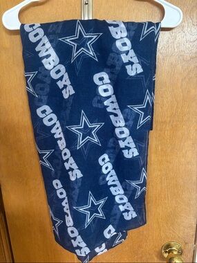 Dallas Cowboys Navy Logo Scarf - Team Fan infinity scarf